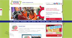 Desktop Screenshot of esdalcollege.nl
